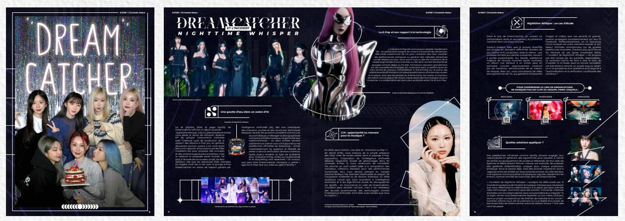 Mise en page magazine - Kworld!